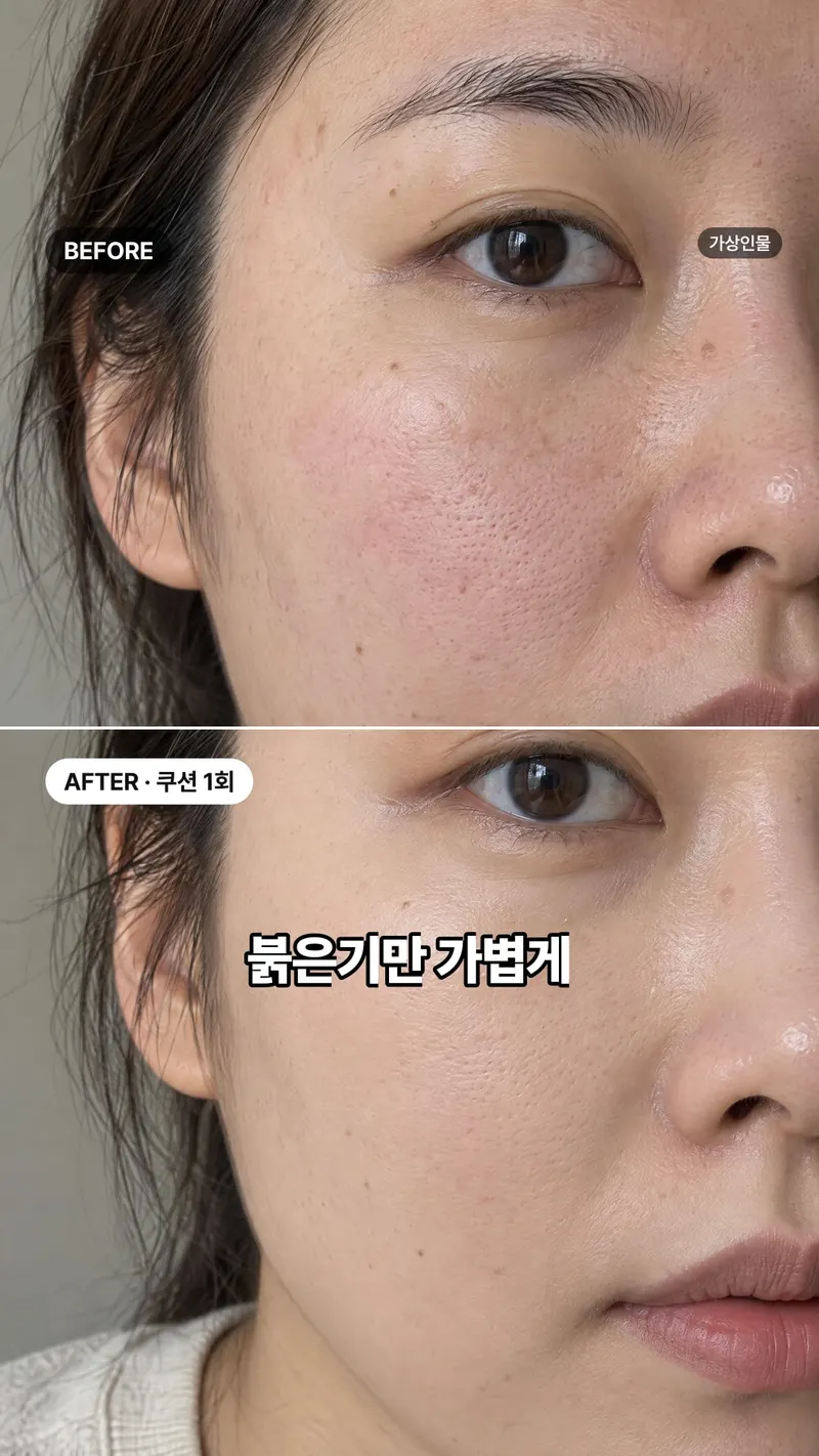 비포/애프터 세로 분할
